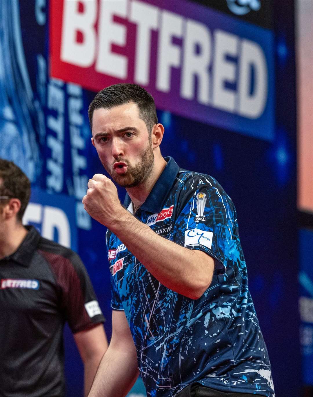 Luke Humphries won the 2024 Betfred World Matchplay in Blackpool - Photo: Mark Robinson/PDC