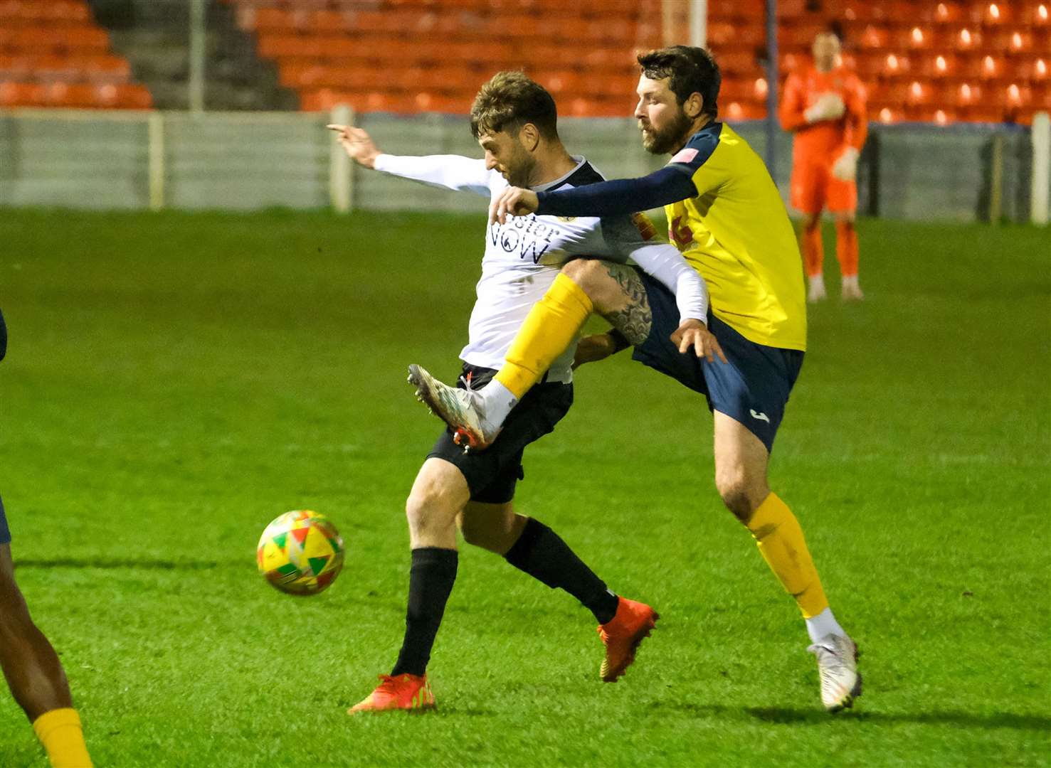 Brad Hooper, who was unwell, came on from the bench