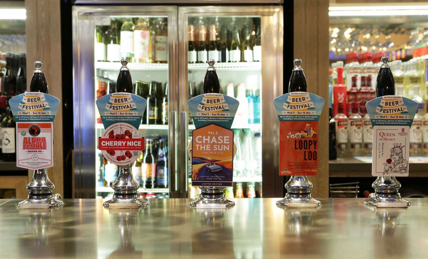 Tasting notes and third-of-a-pint flights will be available during the March beer festival