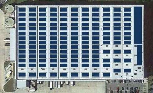 Proposed PV layout. Picture: Waldeck Consulting design and access