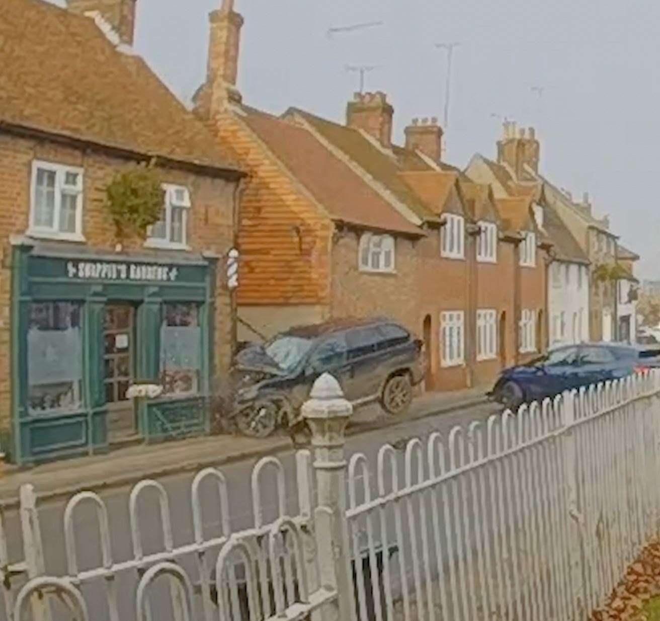 The crash happened in Hungerford last month