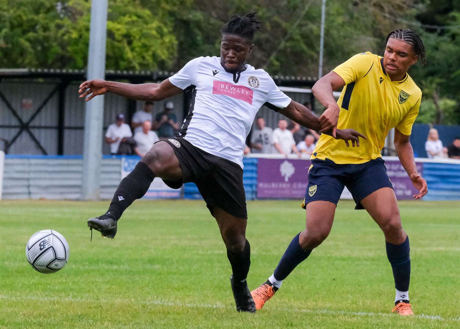 Leighton Thomas made his first competitive start