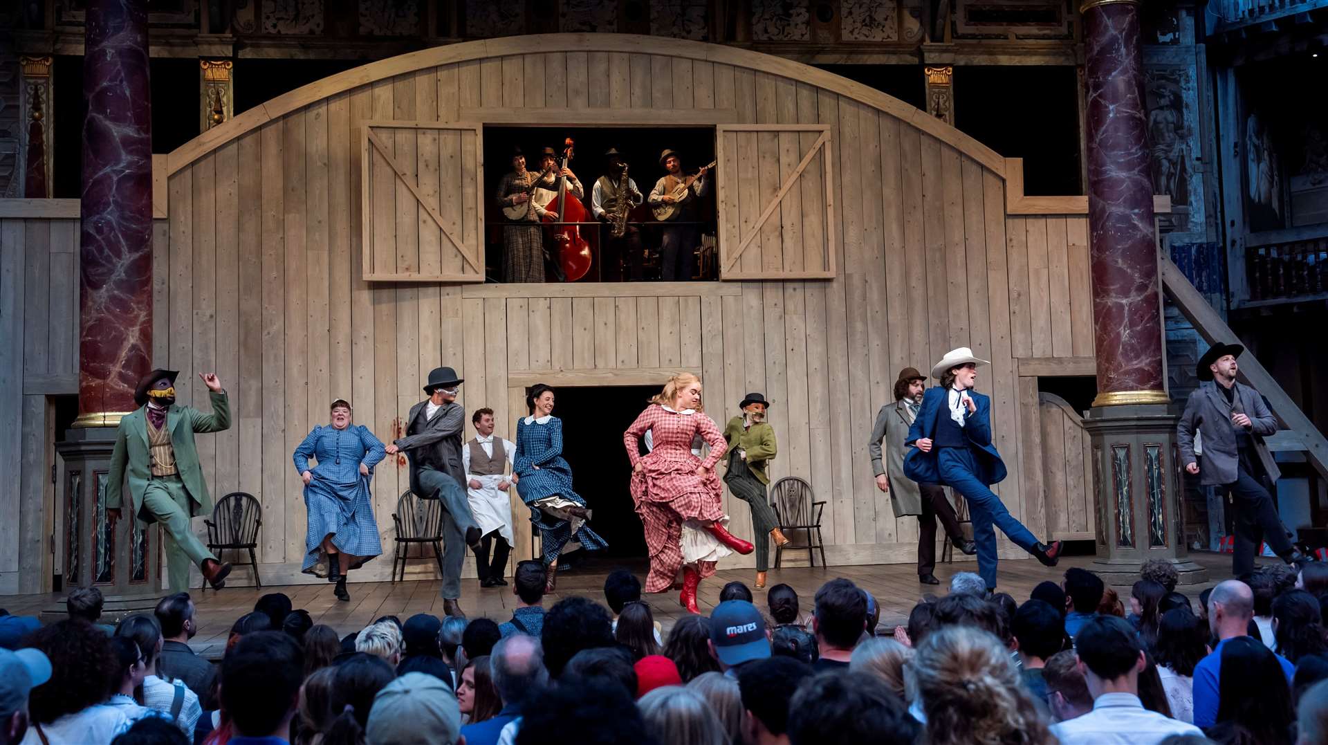 Sean Holmes’ unique take on Romeo and Juliet is set in the Wild West. Picture: ©Tristram Kenton