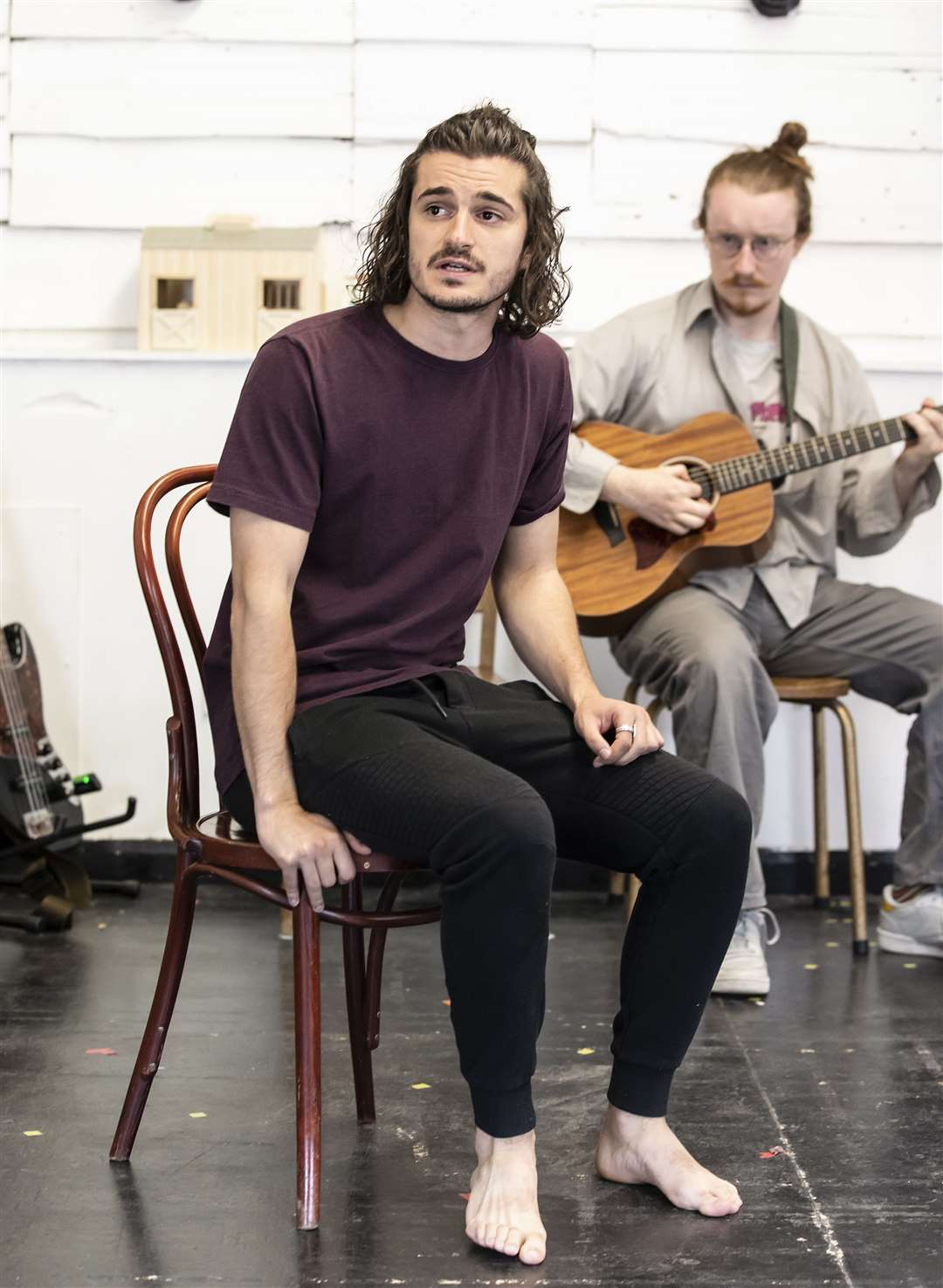 Rehearsals for Whistle Down the Wind, picture Pamela Raith