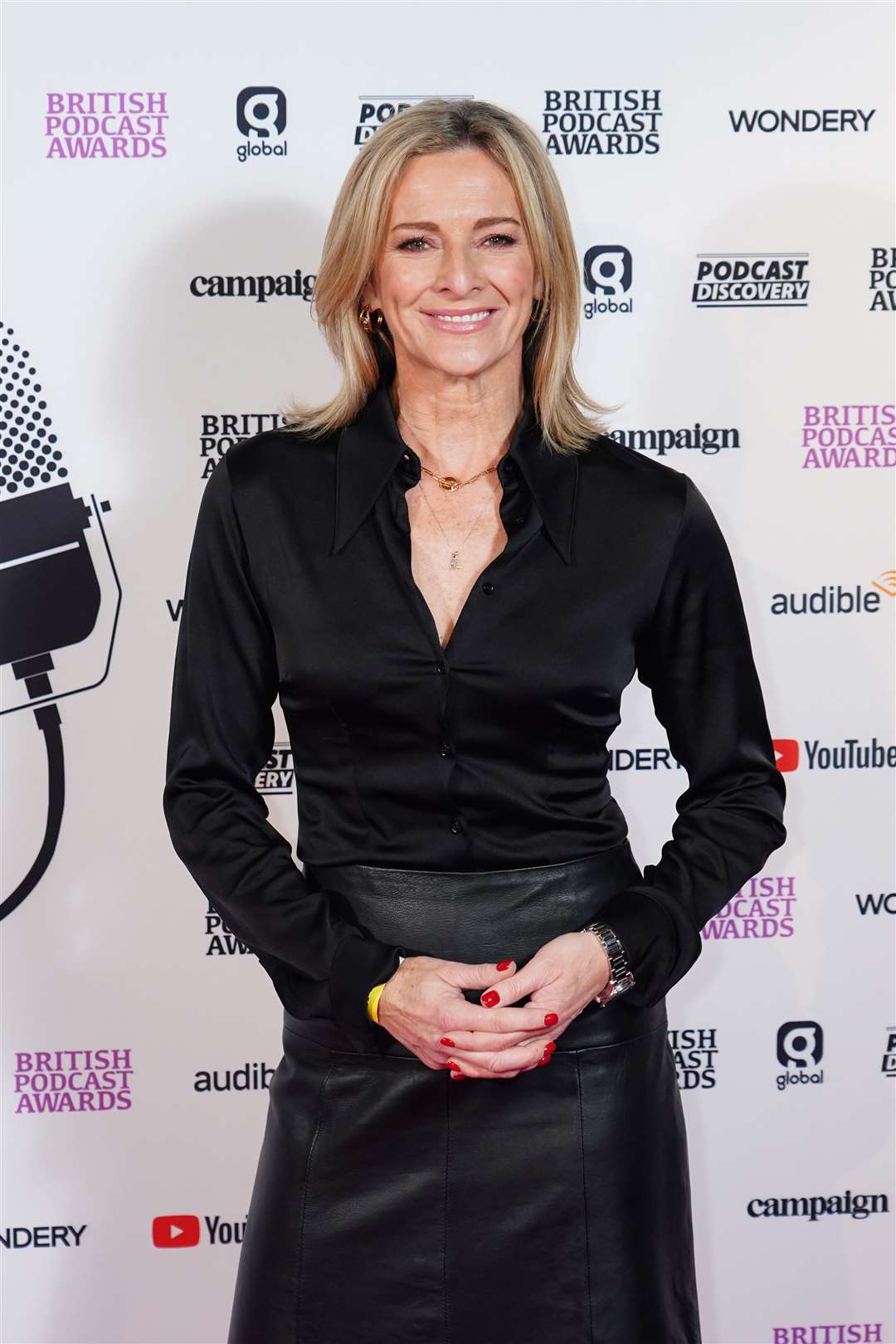 Gabby Logan sent a video message (Ian West/PA)