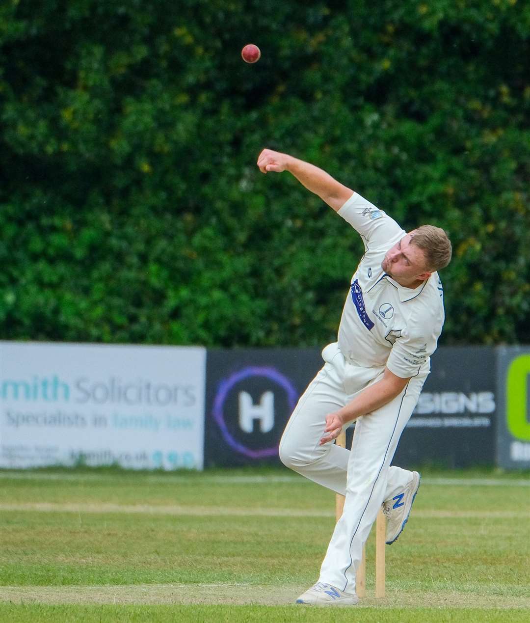 James Bird finished with figures of 1-71 from nine overs