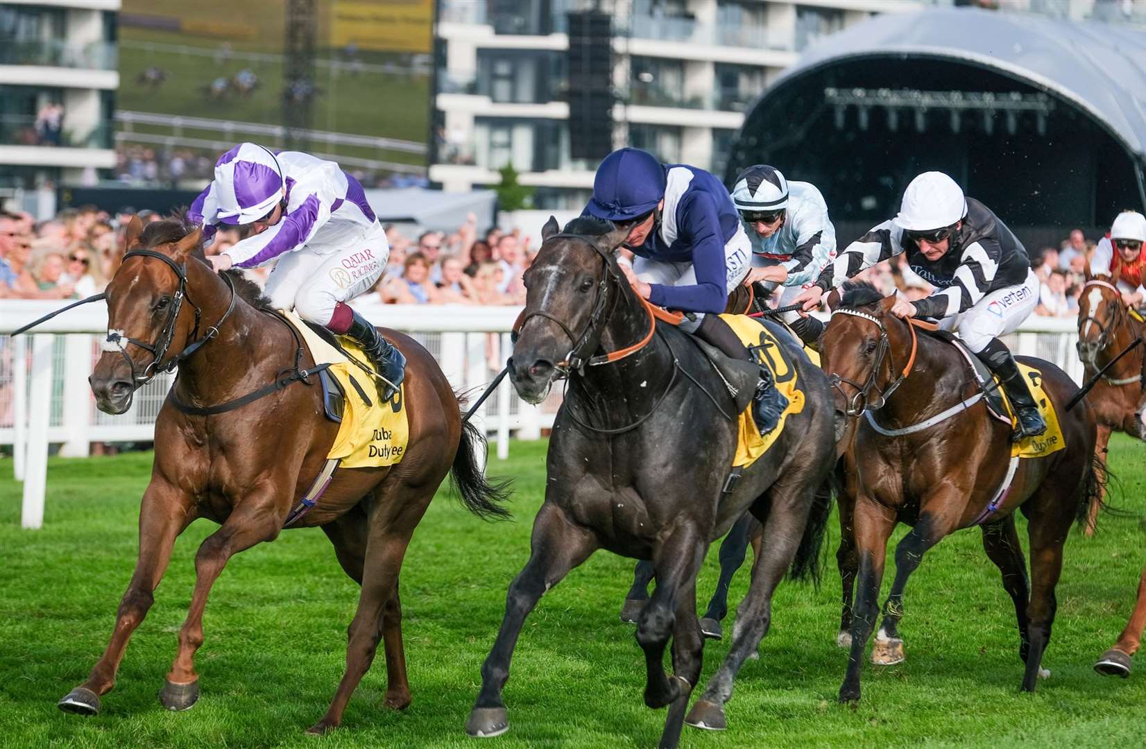 Racing at Newbury