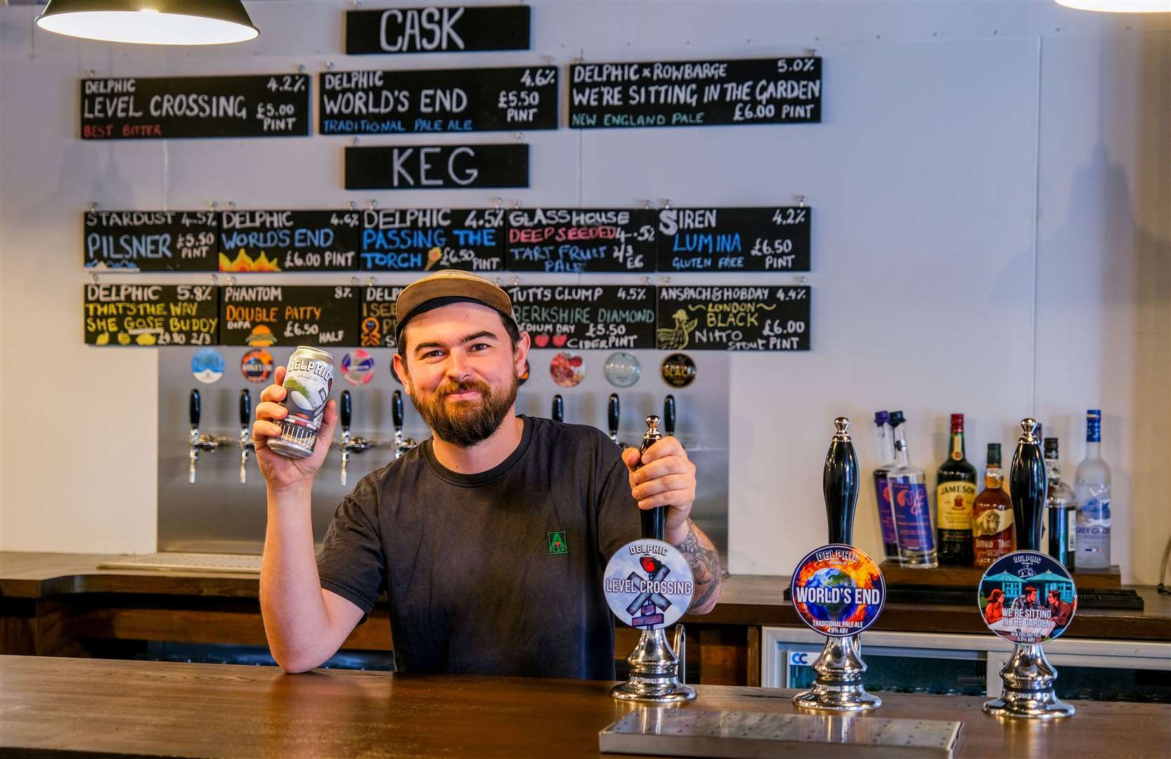 Delphic Brewing Company founder, Tom Broadbank