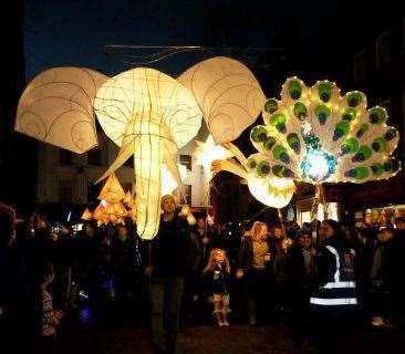 Lantern parade