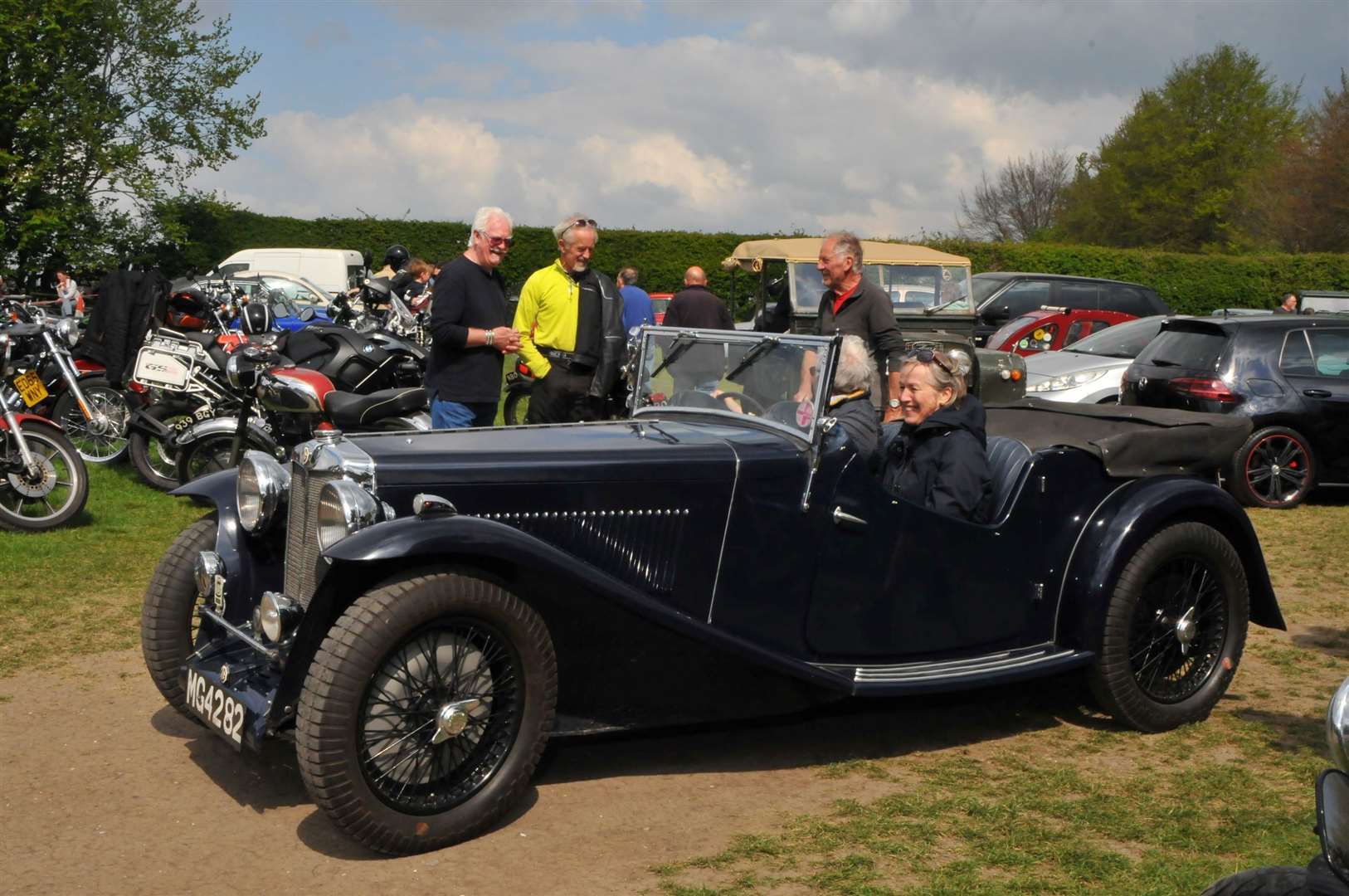 Peter Hemmings restored his 1935 KN Magnet in the 1990s