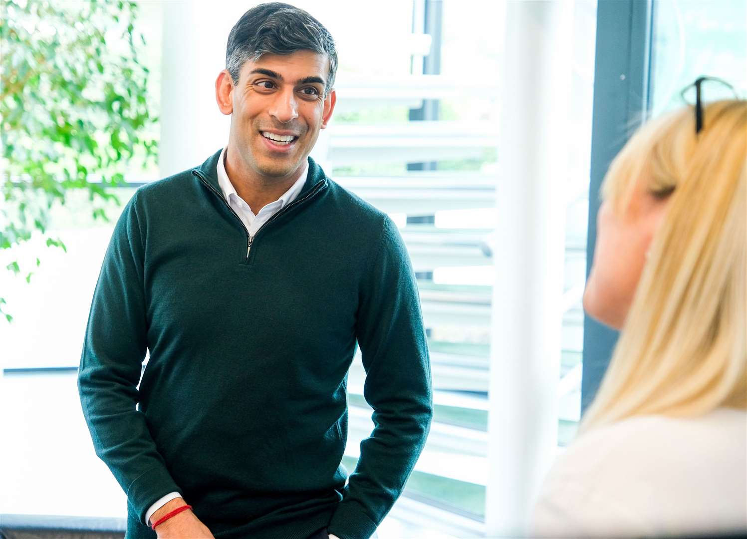 Rishi Sunak PM visit Xtrac in Thatcham