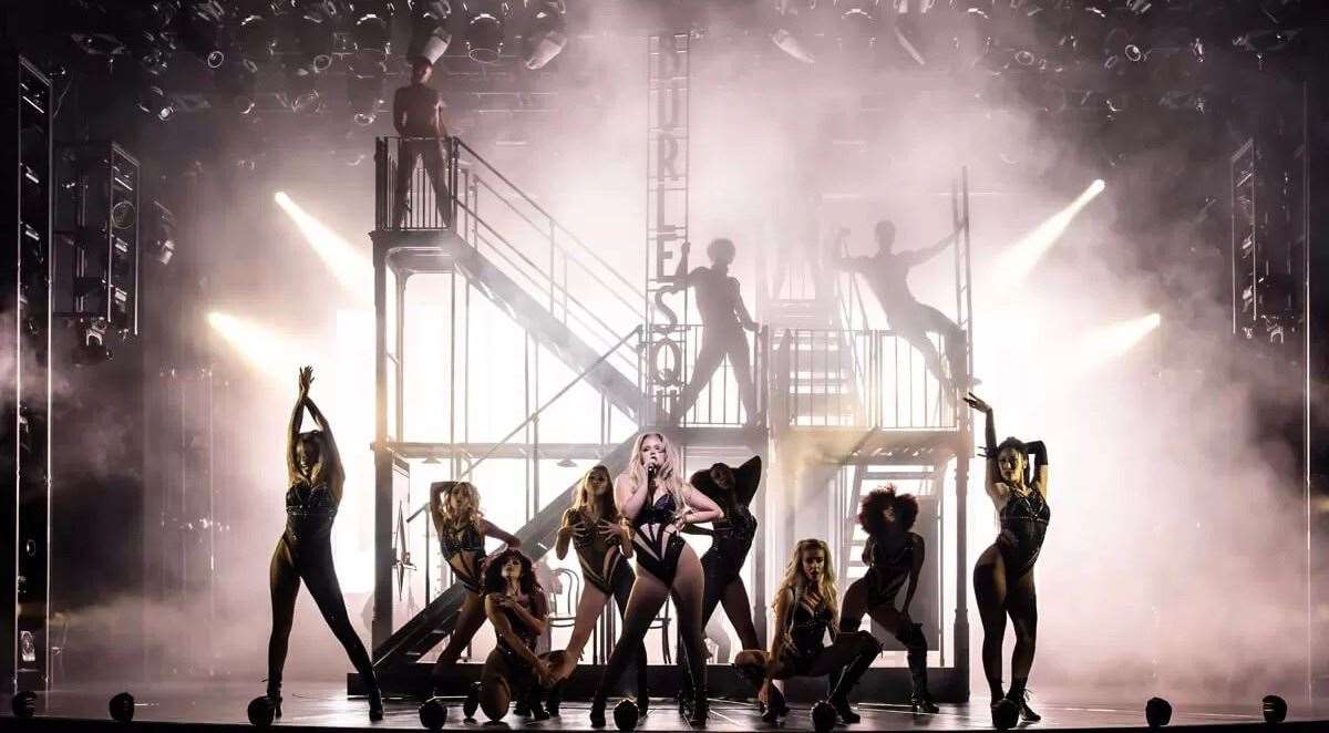 The new musical is based on the Golden Globe-winning film starring Cher and Christina Aguilera. Picture: Johan Persson