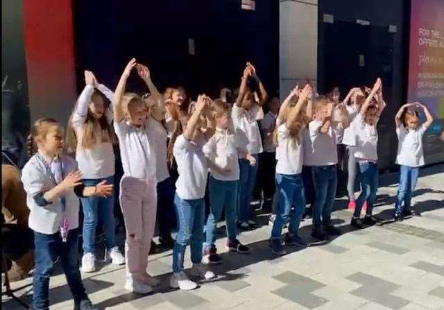 The pupils fundraised for their own trip. Picture by: Francis Baily