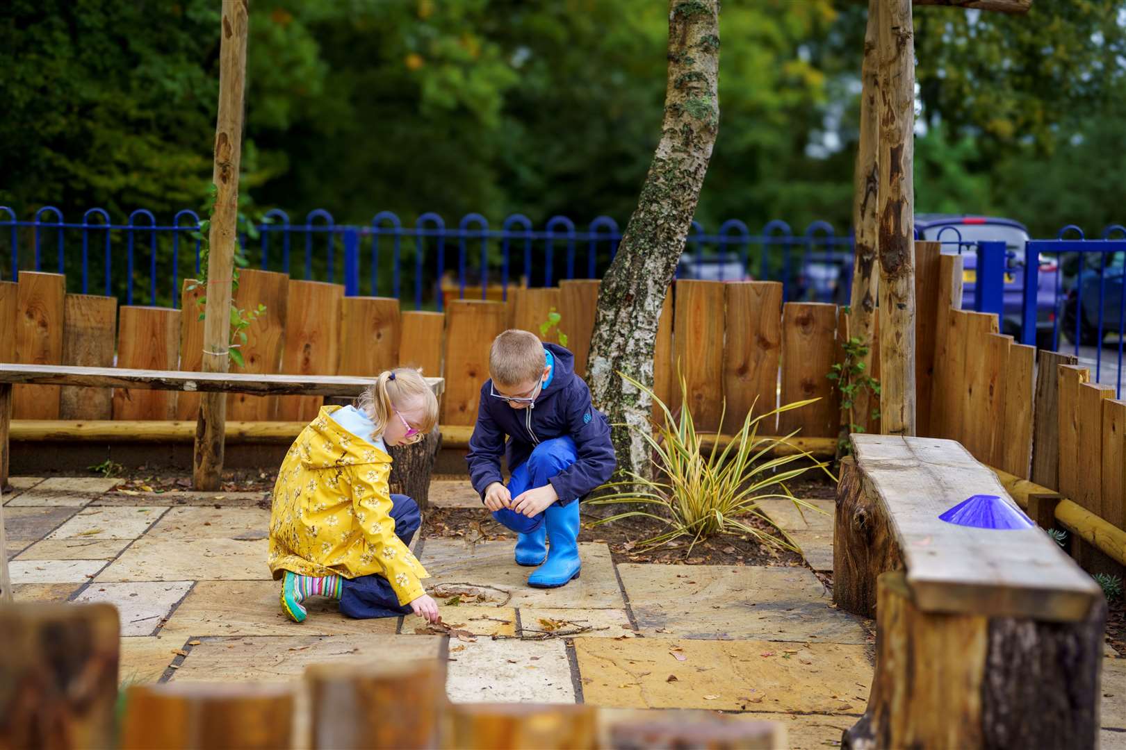 Outdoor learning day at The Schools of Woolton Hill on Friday, October 20