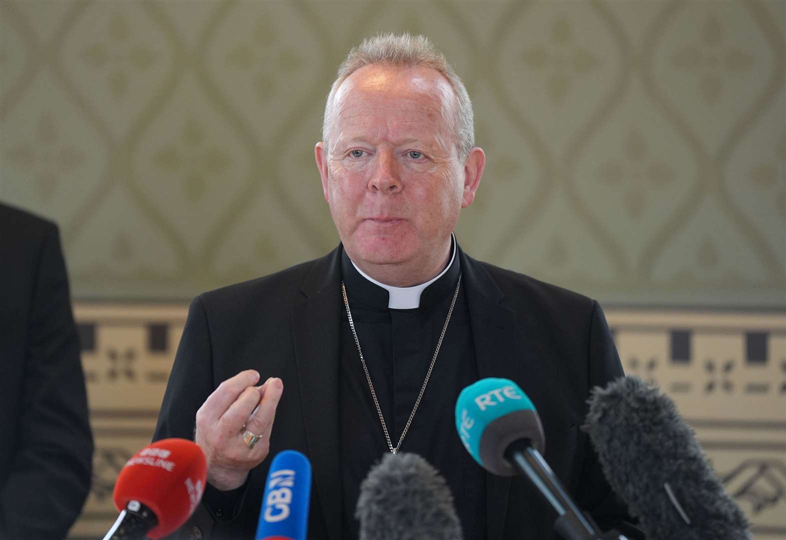 The Archbishop of Armagh Eamon Martin said Pope Francis was ‘committed to encounter solidarity with humanity’ (Niall Carson/PA)