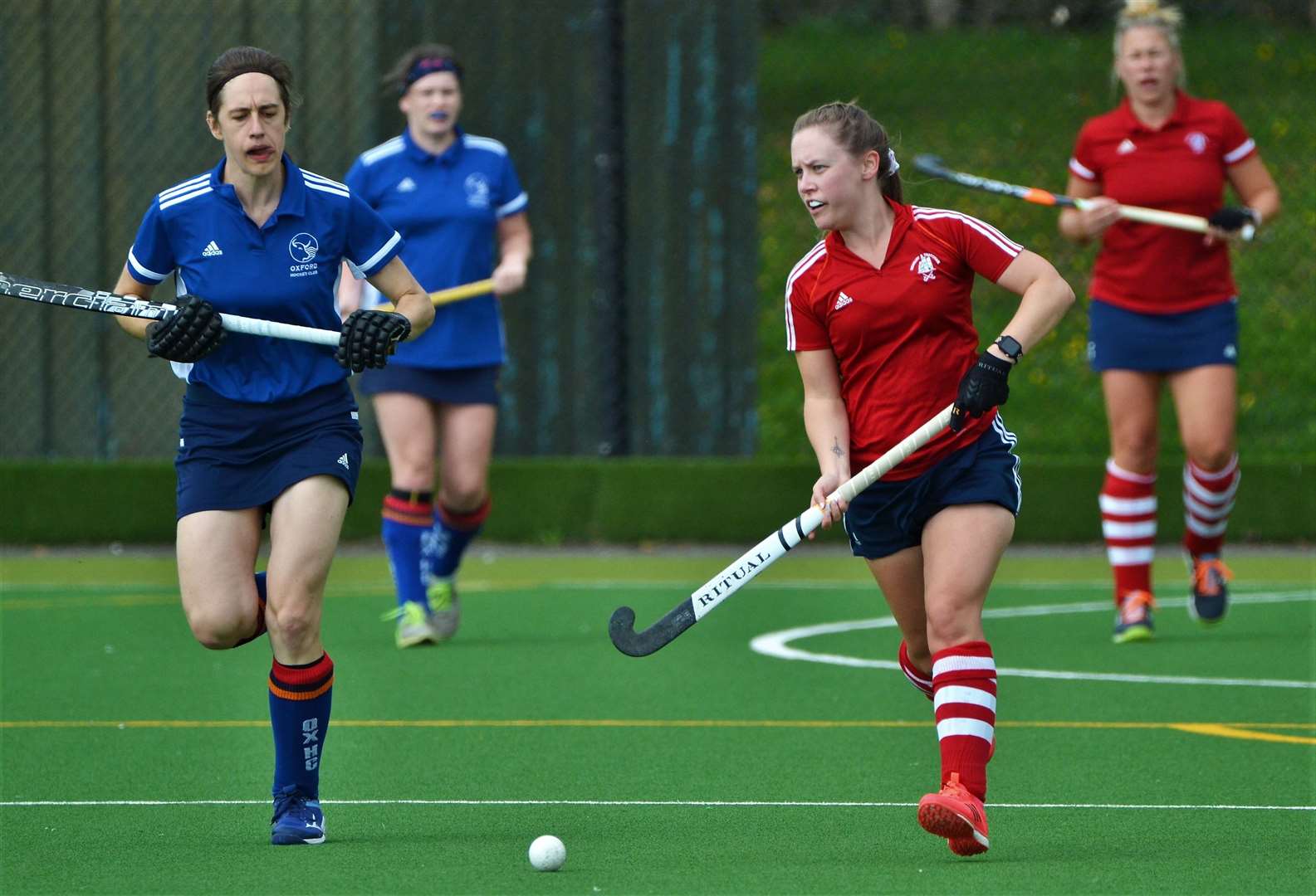 Newbury and Thatcham Ladies in action