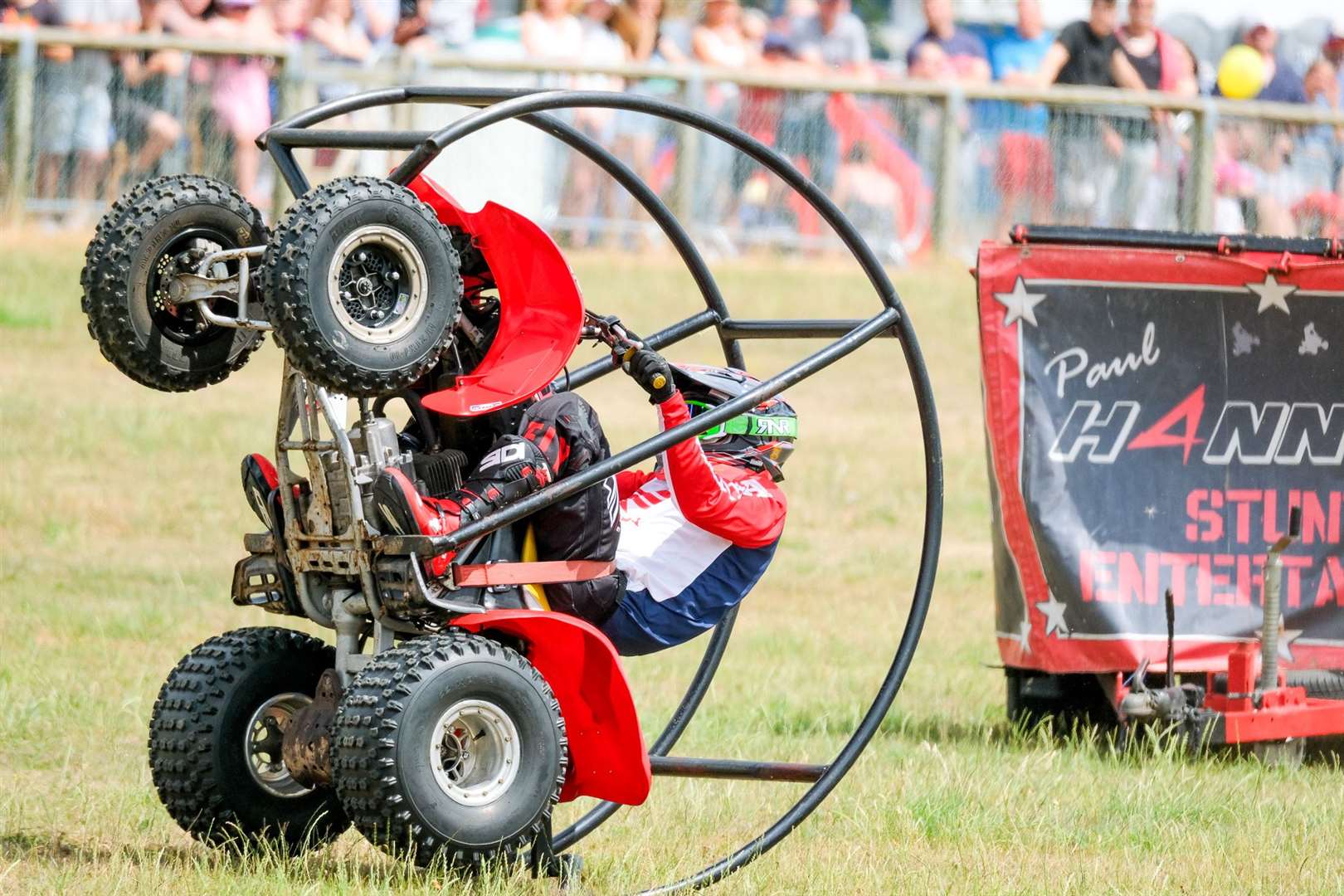 Paul Hannam Quad Bike Stunts