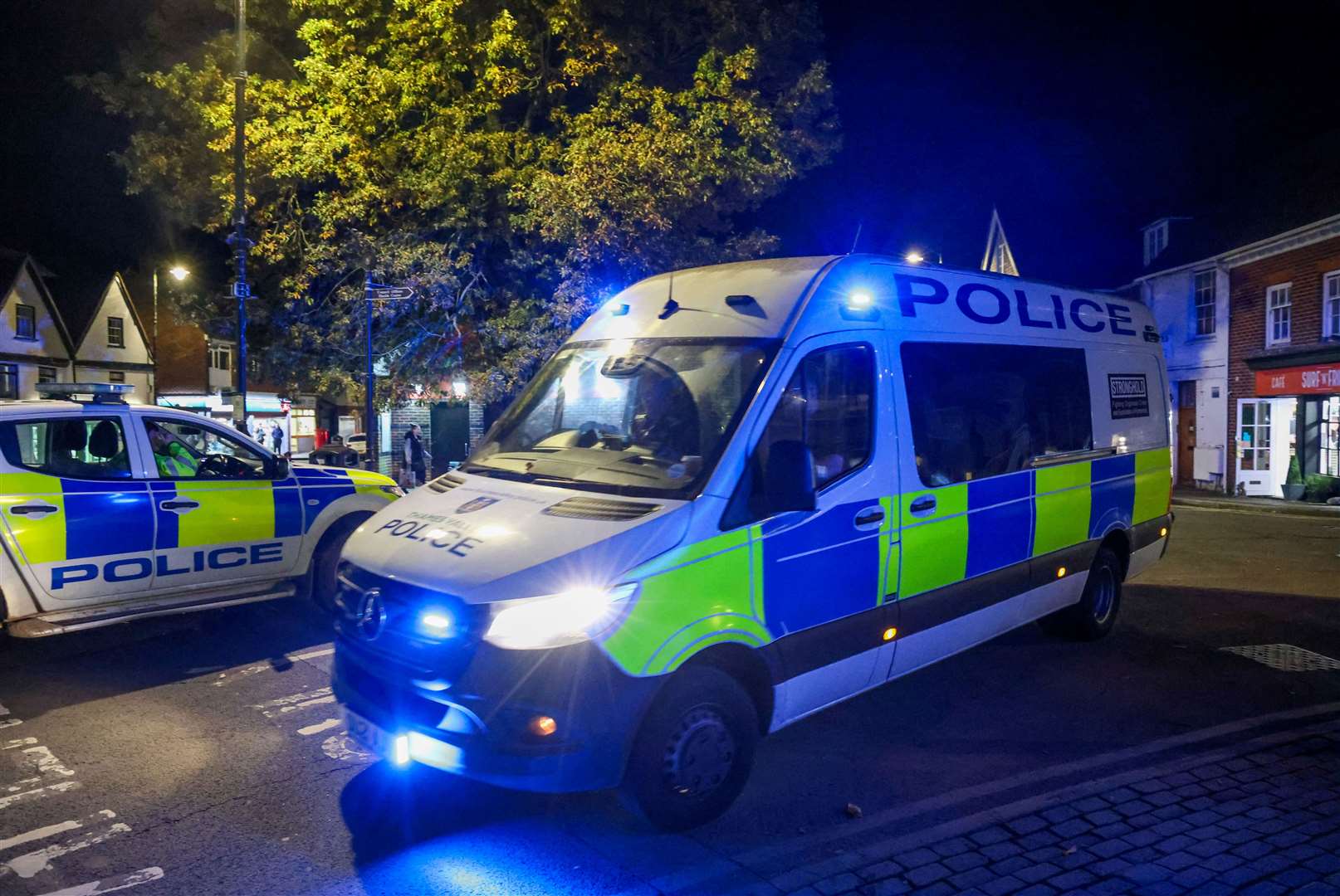 Major public order incident in Thatcham