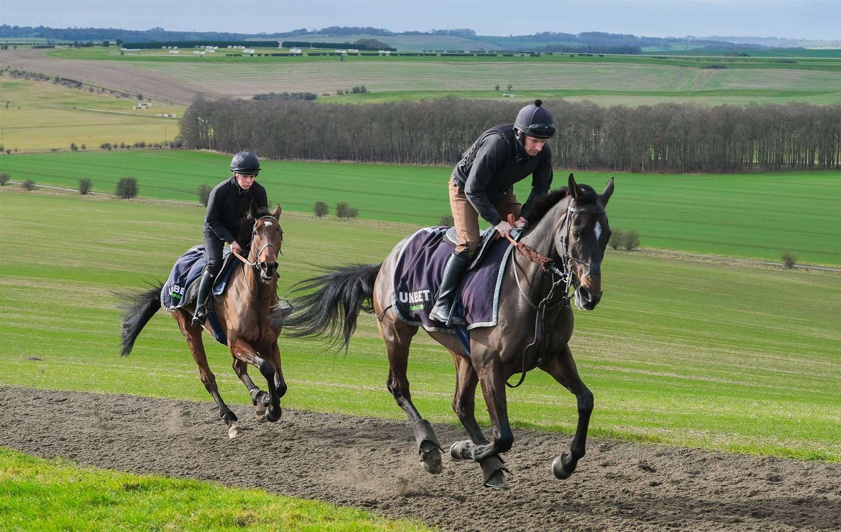 Work continues in Lambourn