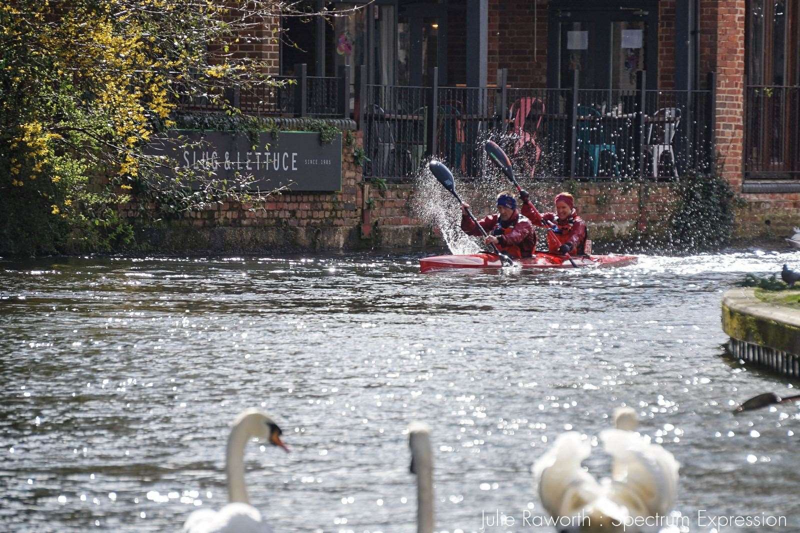 Training for the DW - pic by Julie Raworth