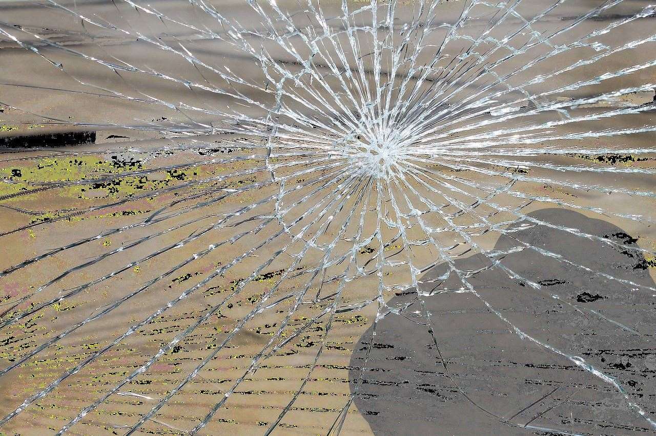 Vandals struck in Greenham, damaging a car and a van