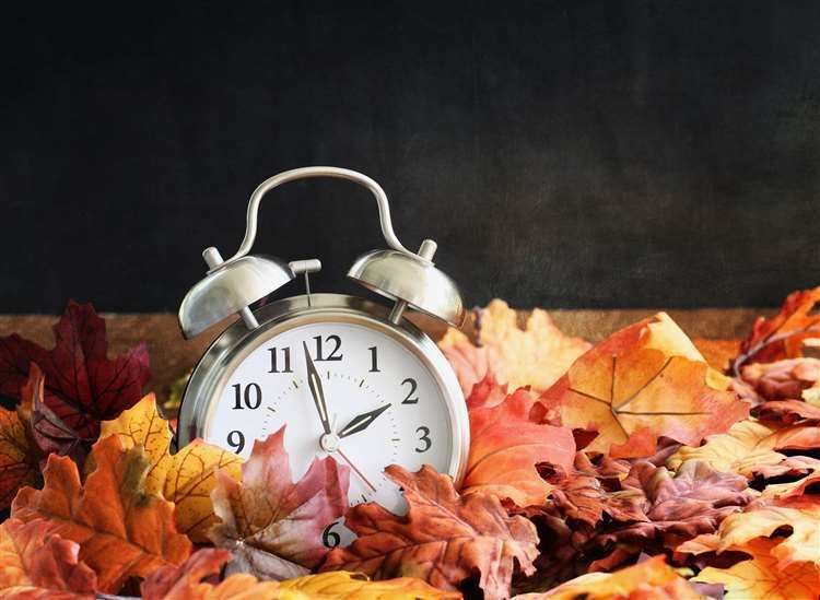 We turn the clocks back on Sunday