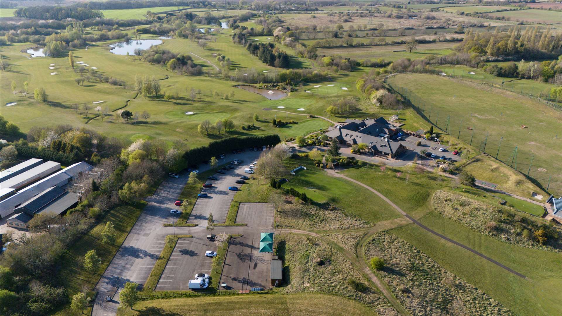 Aston Wood Golf Club in Birmingham (Jacob King/PA)