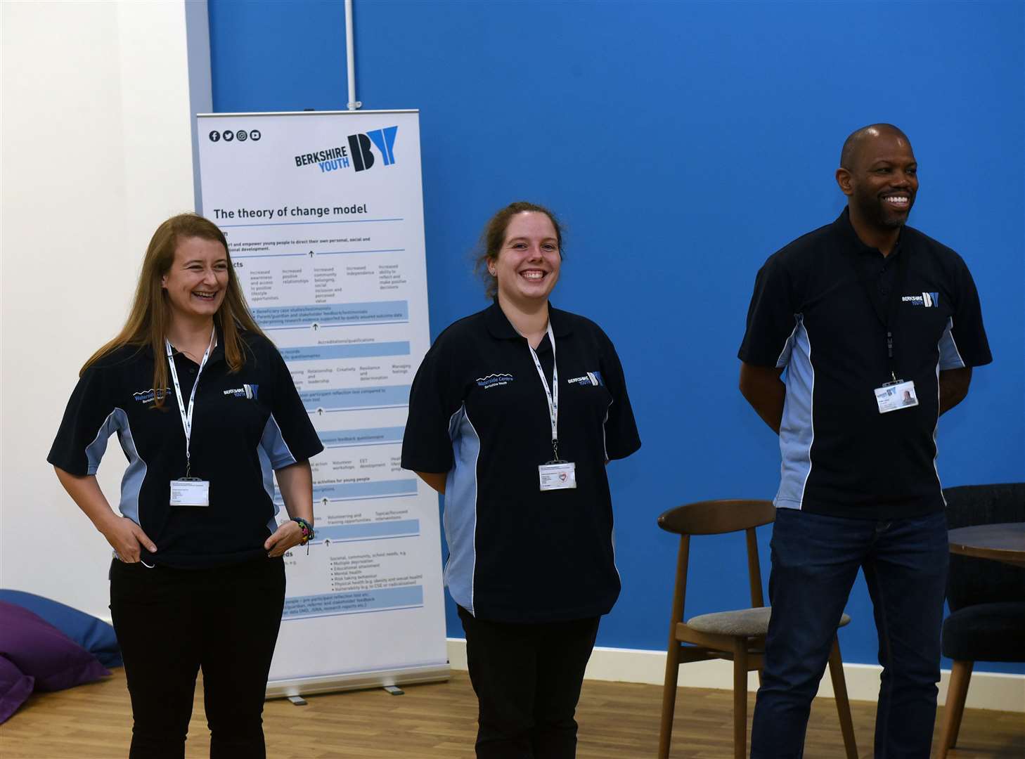 Berkshire Youth Trainers at the Waterside Centre.