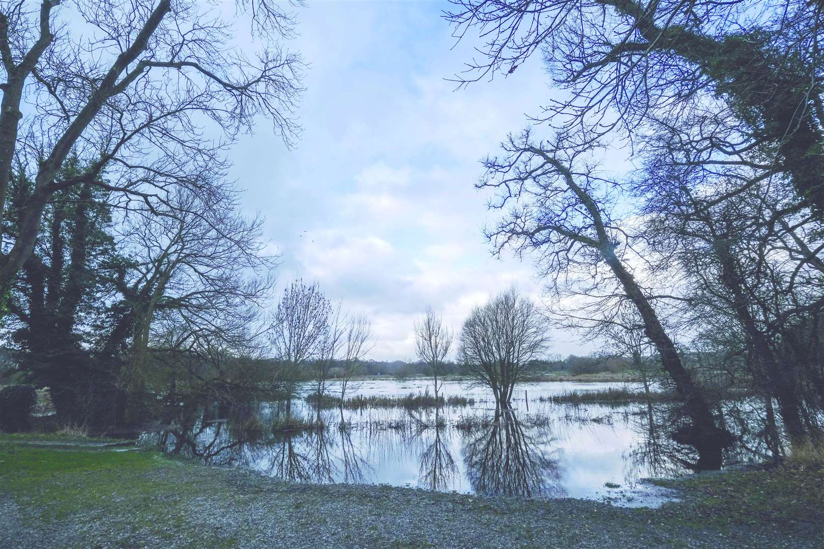 The Barton Court estate is a popular spot for anglers