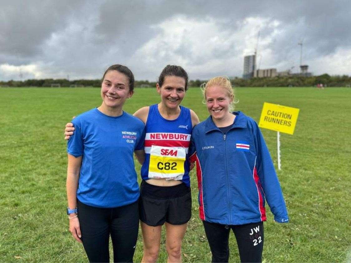 Emma Downie, Laura Buchanan and Jess Franklin