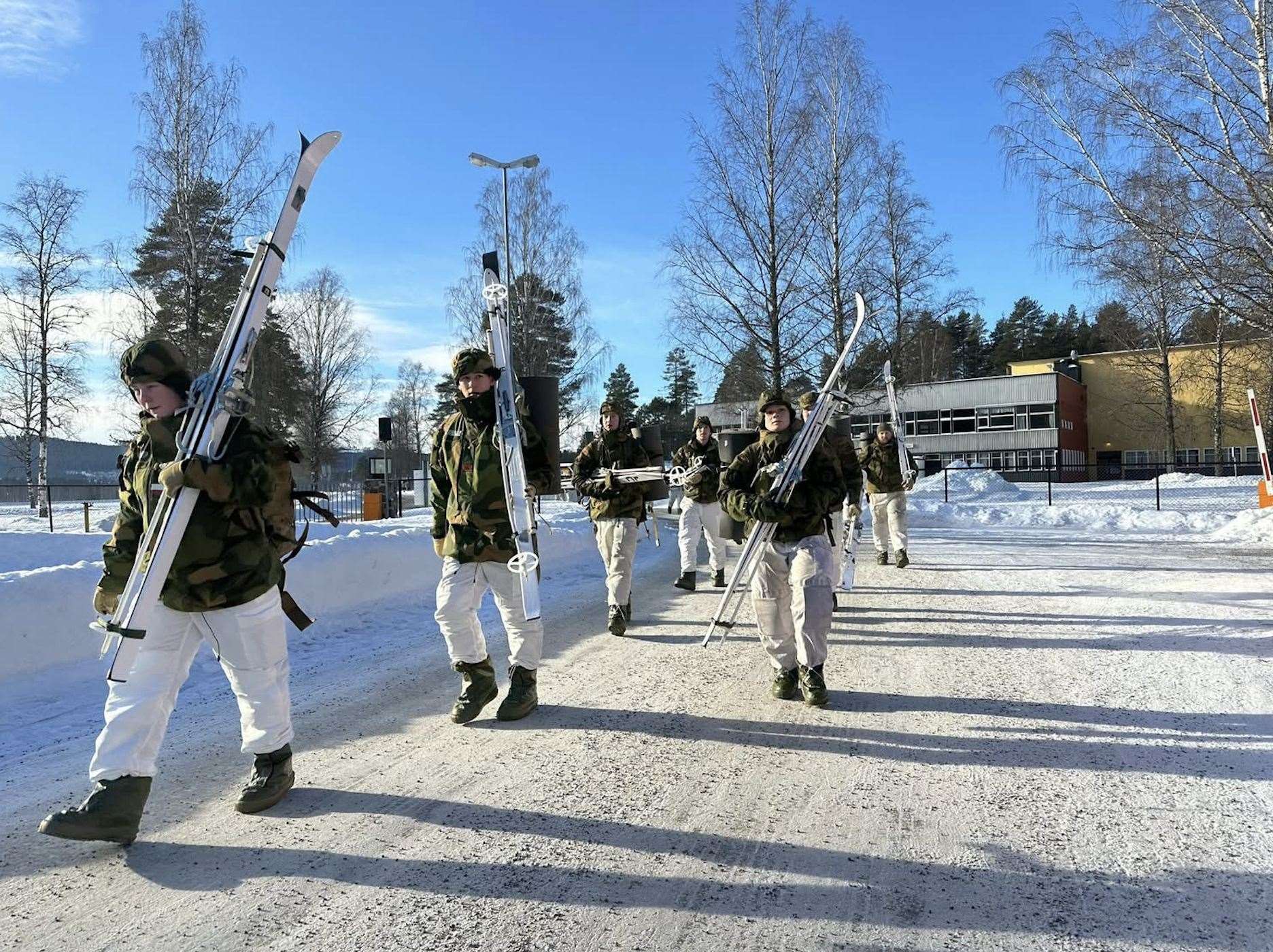 A group of 30 Berkshire Army Cadets visited Norway from February 14 to 23 to undergo the Norwegian Home Guard Youth’s basic training programme