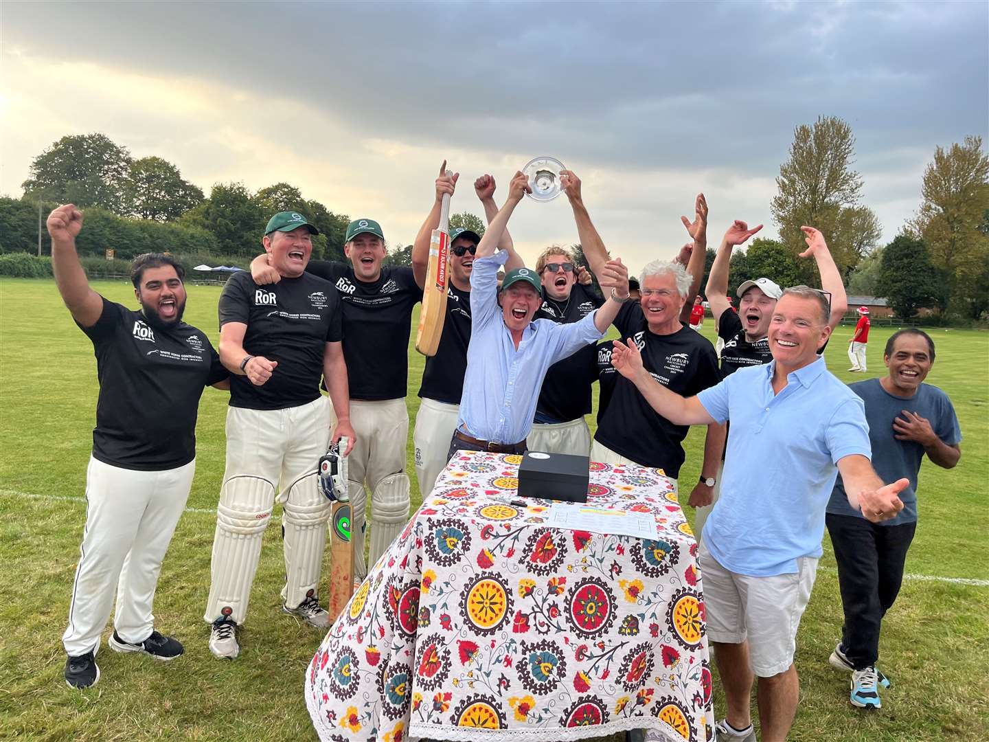The Morrison and Osborne team were the Plate competition winners