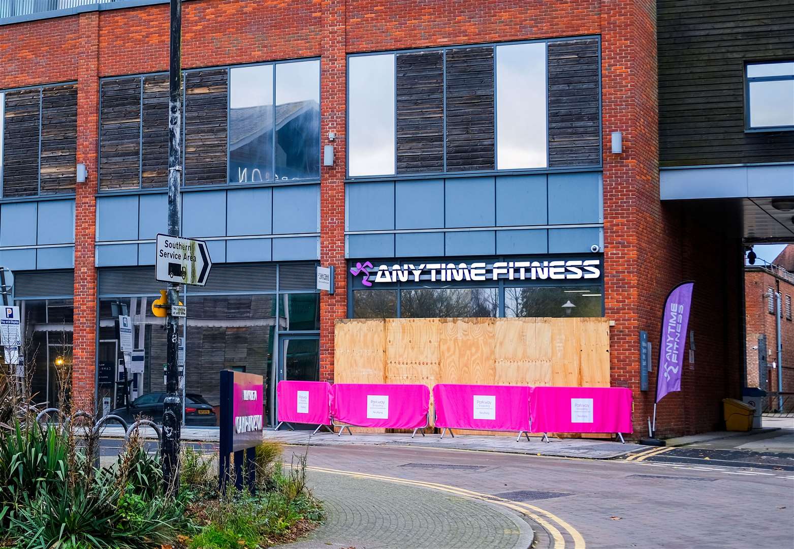 Anytime fitness in Parkway has closed
