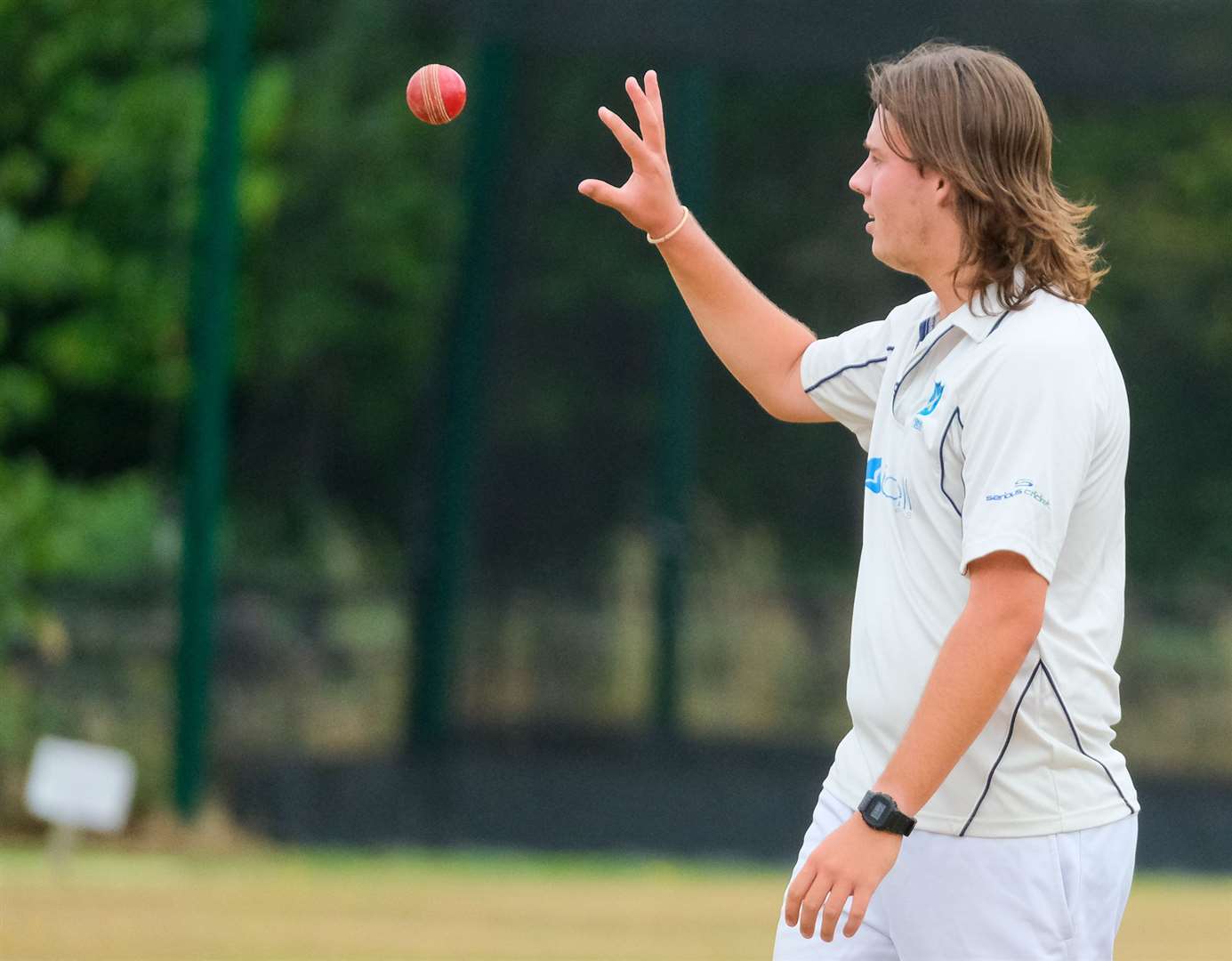 Josh Davis bowled well for 2-16