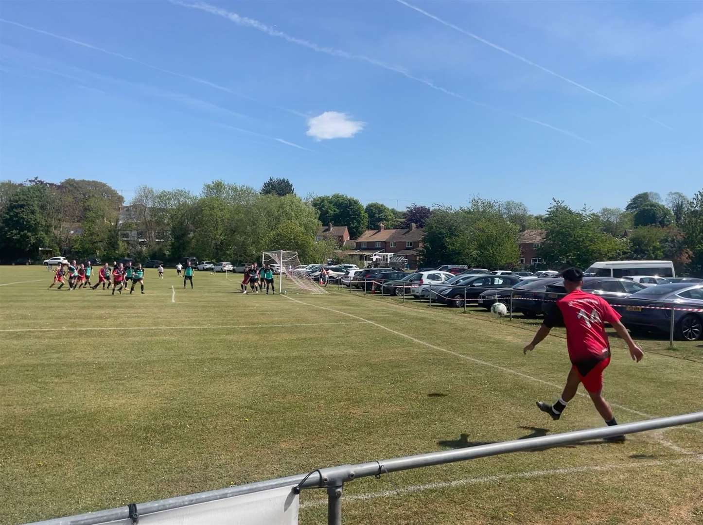 Diamond FC won the Newbury Sunday League Knockout Cup