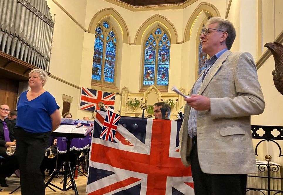 Cold Ash Brass milestone concert, picture: TTC