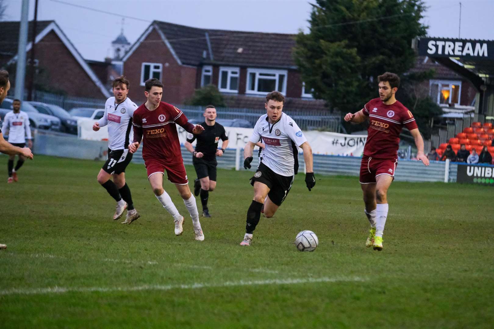Jake Evans finds space with the ball