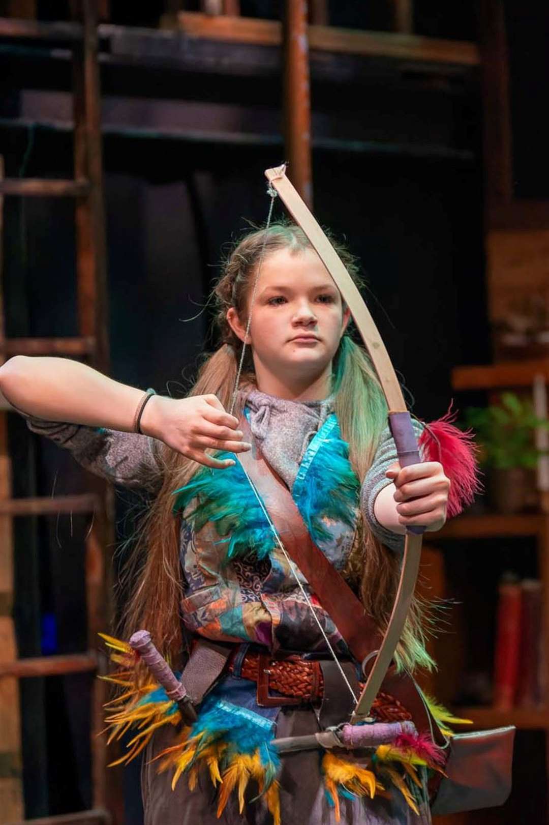 Watermill Youth Ensemble Wendy & Peter Pan Pic: Jamie Ledwith