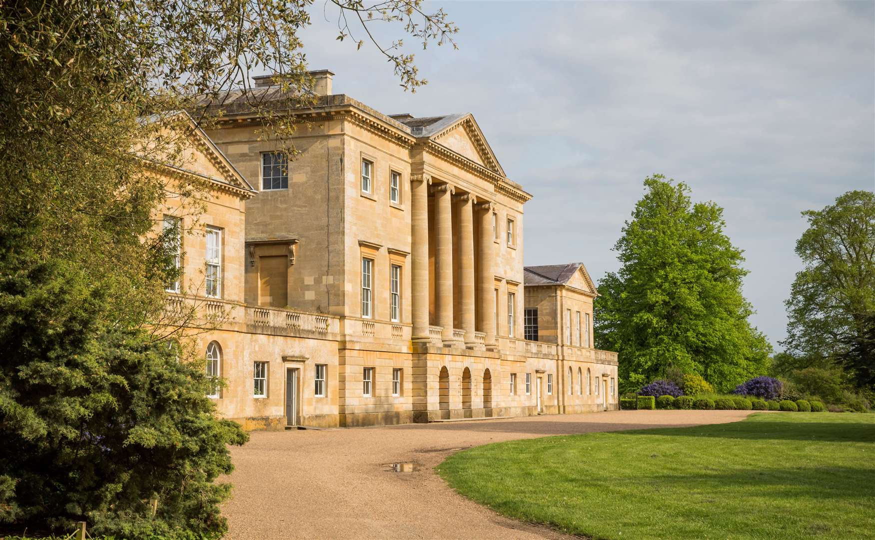 The exteriors of the 18th-century Palladian-style mansion at Basildon Park. Credit: National Trust, James Dobson