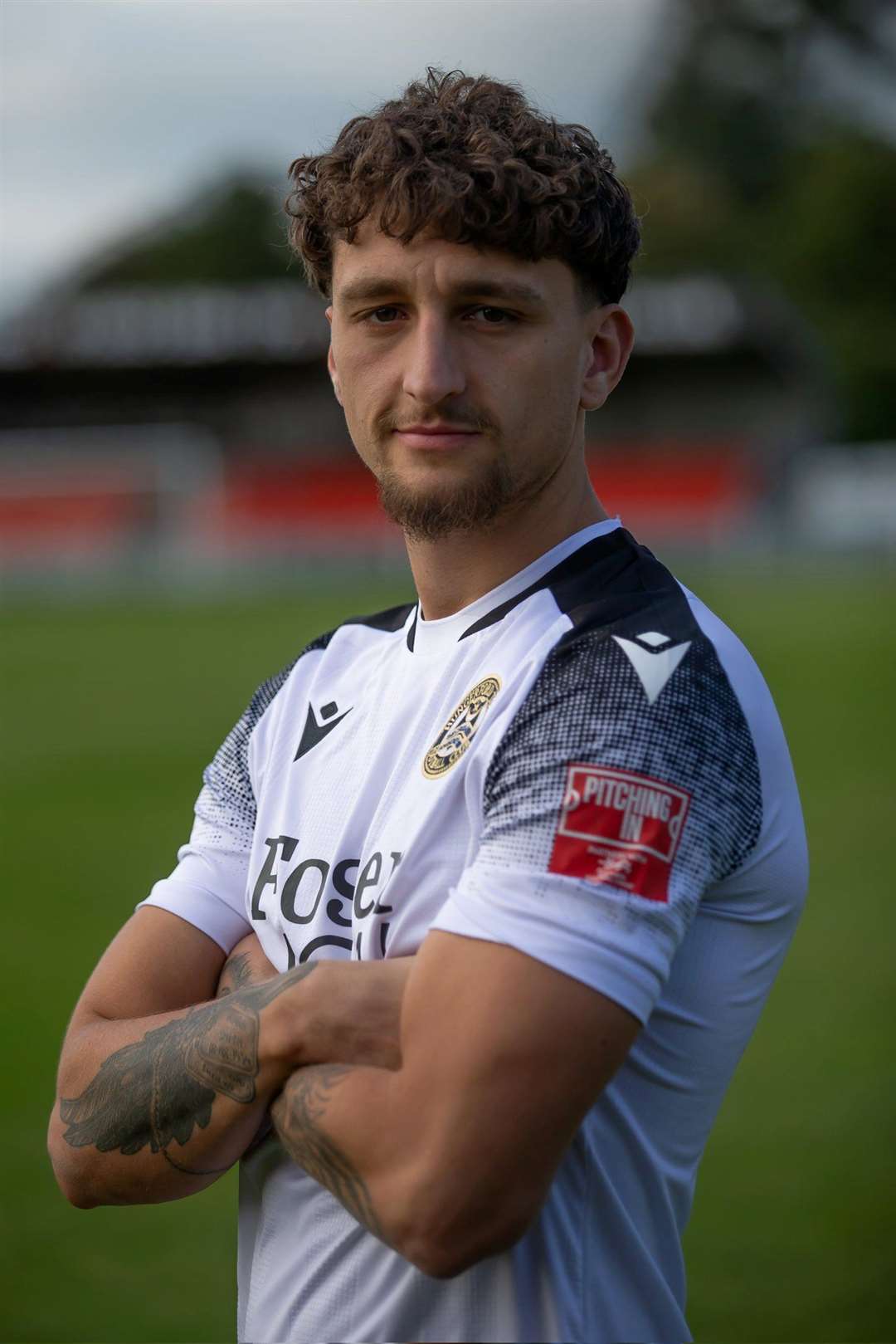 Hungerford midfielder George Smith