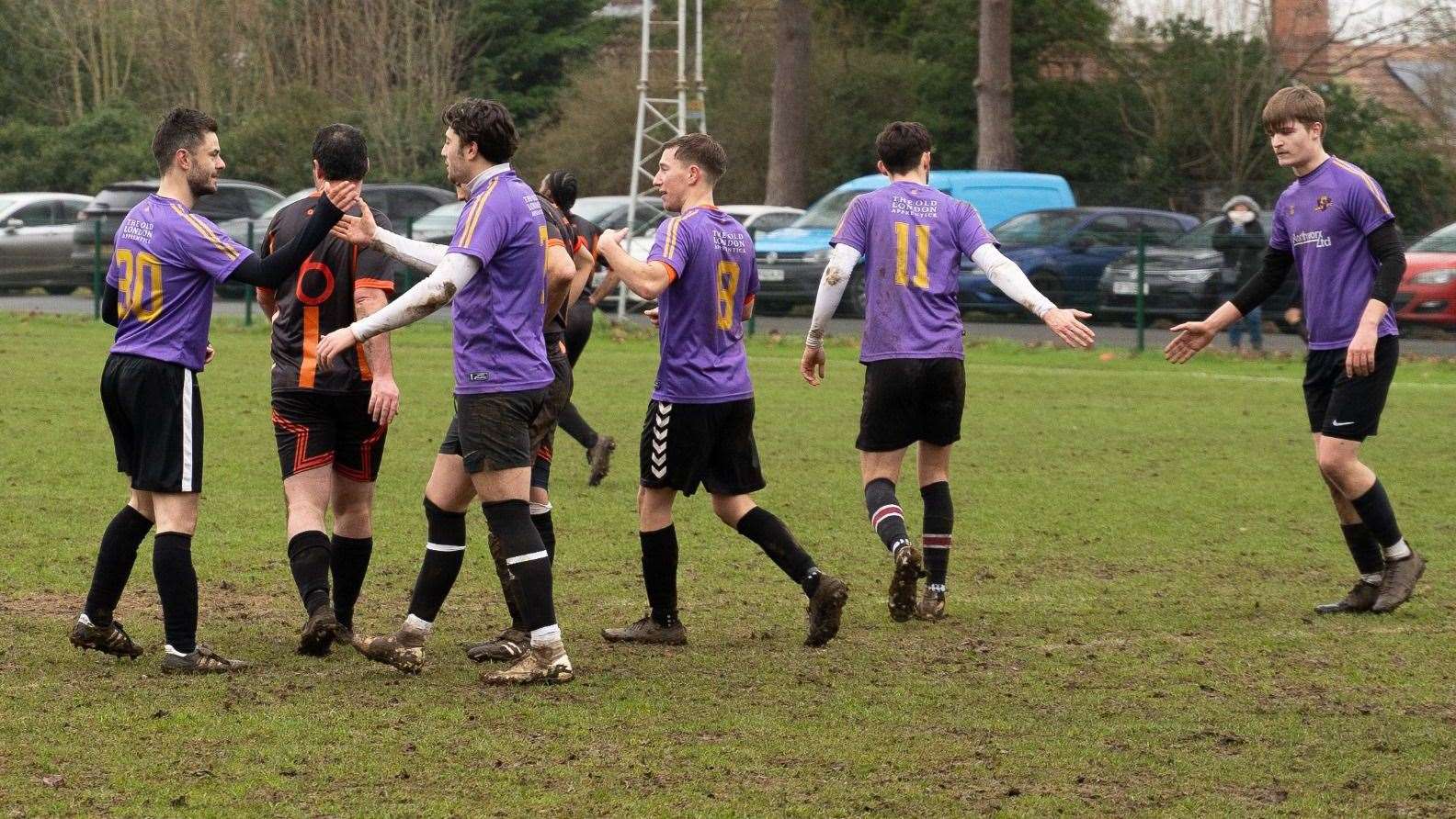 NWX in a recent clash with Plough on the Green in Newbury Sunday League - Photo: @ciaranquinnedits