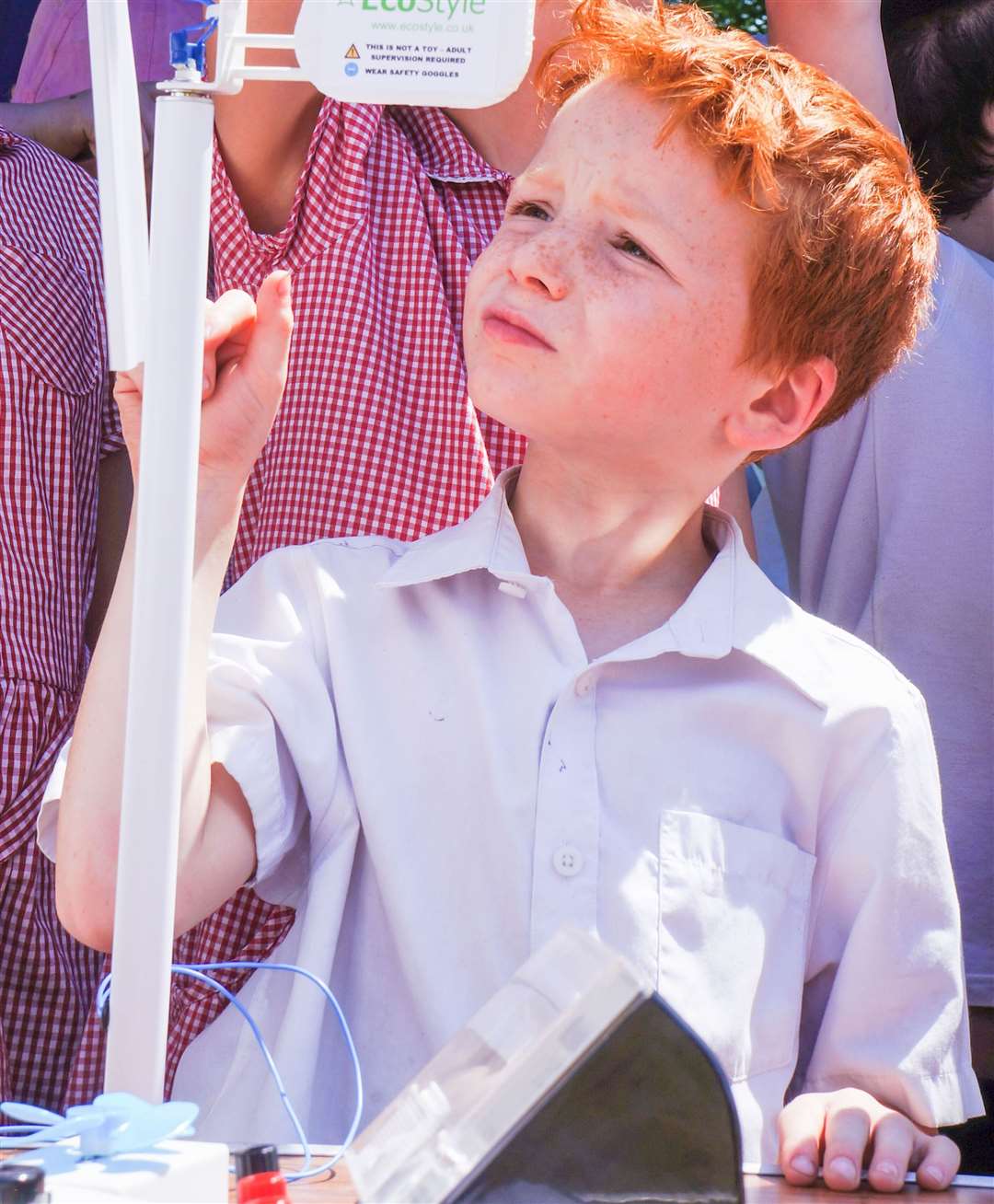 Hampstead Norreys Primary School pupils enjoy getting hands-on experience