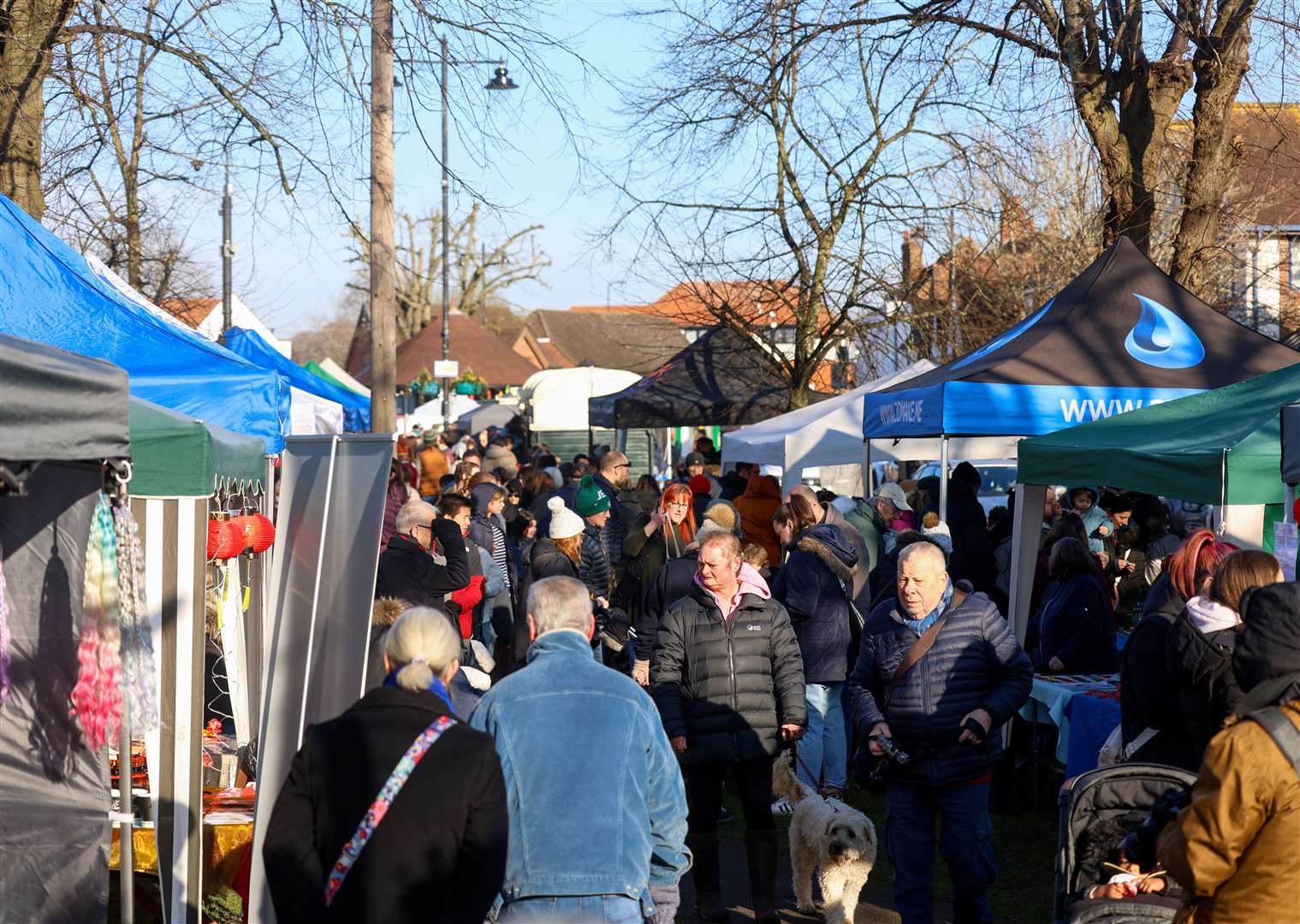 Thousands attended the council's first Chinese Year Market yesterday (Sunday)