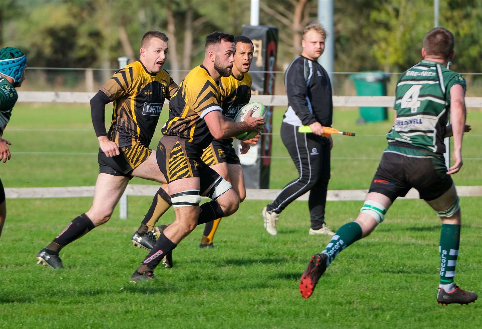 Tadley on the attack