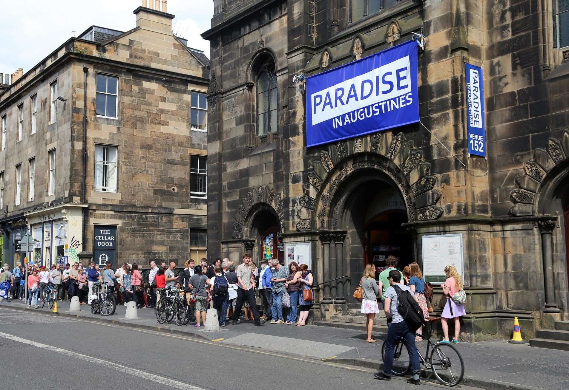 NYT Edinburgh Fringe Augustines our venue photo