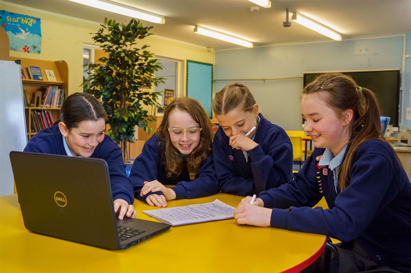 The Schools of Woolton Hill's Year 6 young journalists