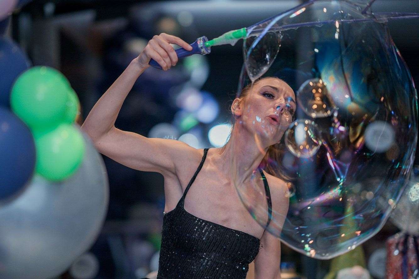 Some of the entertainers at the New Life World Prematurity Ball