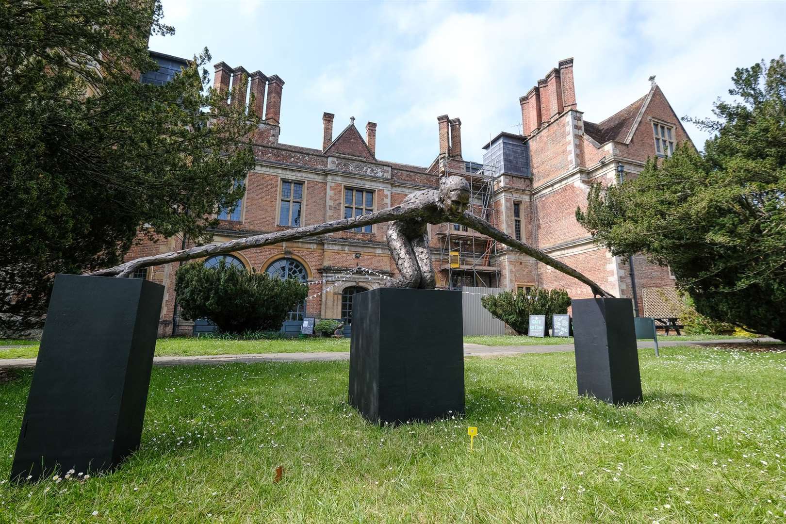 Shaw House - Altered States Open Air Sculpture Exhibition Ref: 22-0821 Picture by Phil Cannings