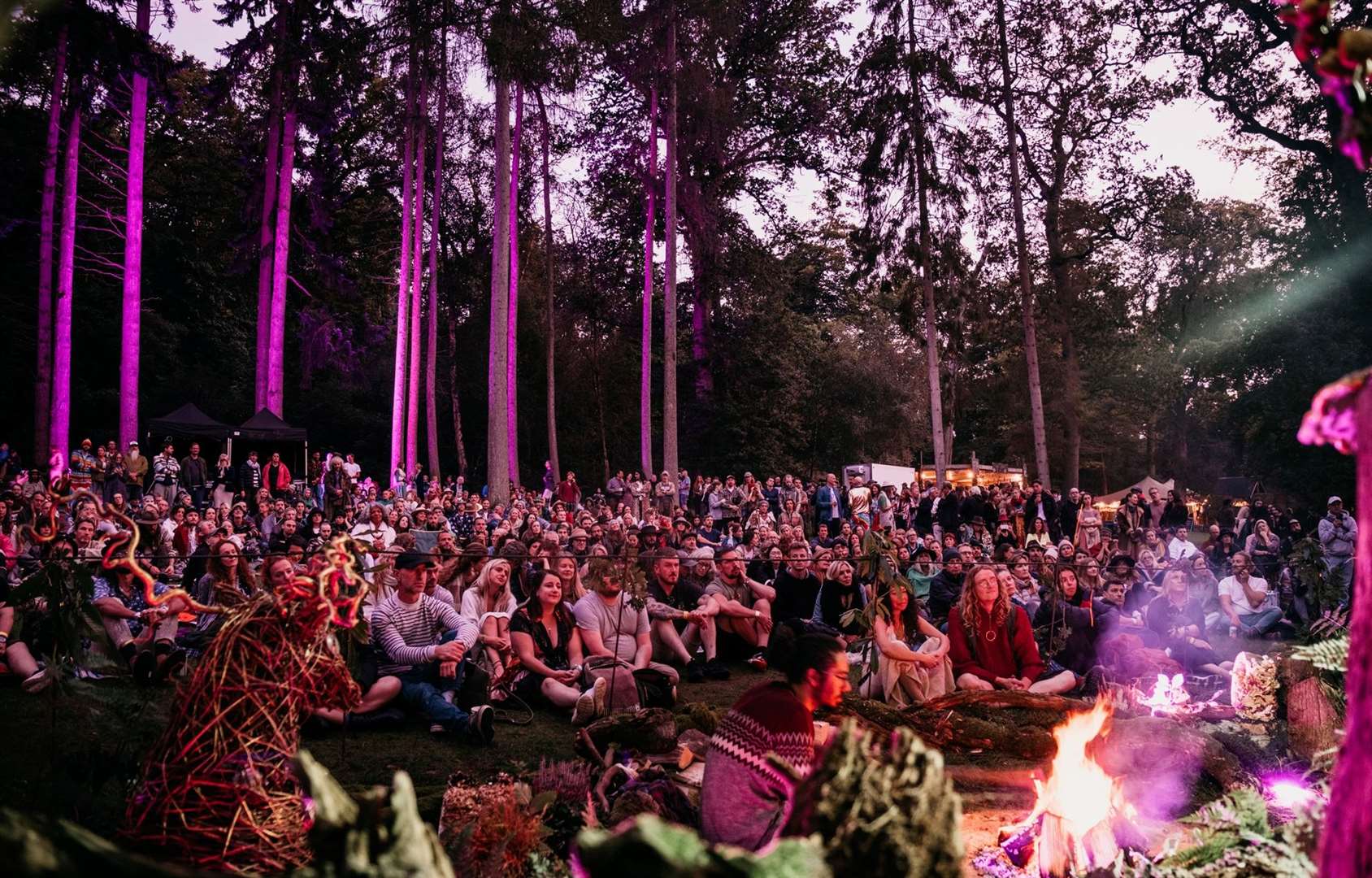 Audience at Equinox At Wasing Photo: Samuel George @Wasing1759