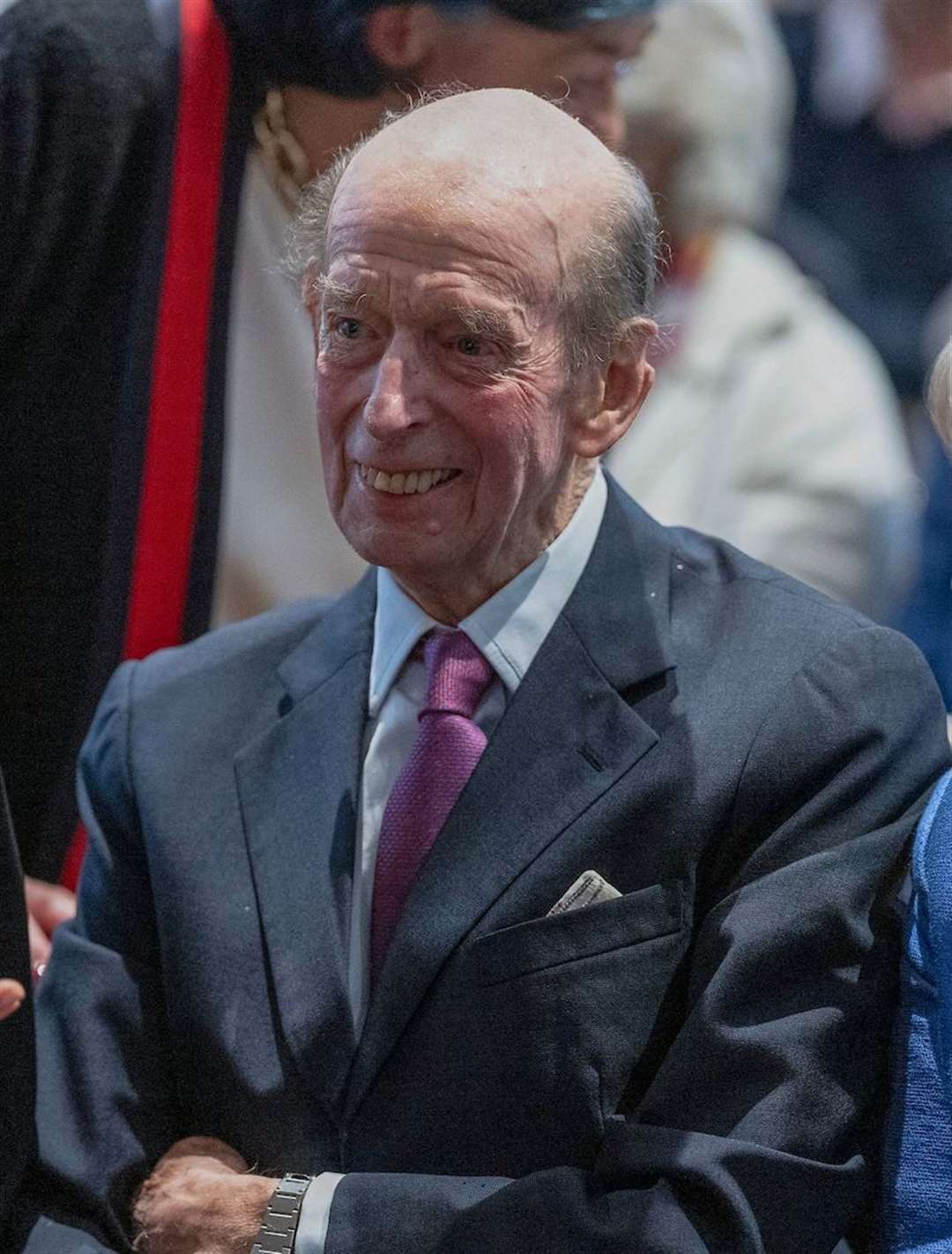Lady Helen Taylor joins The Duke of Kent as Patron of the Newbury Spring Festival attends a performance of the London Philharmonic Orchestra at St Nicolas Church, Newbury Picture: David Hartley